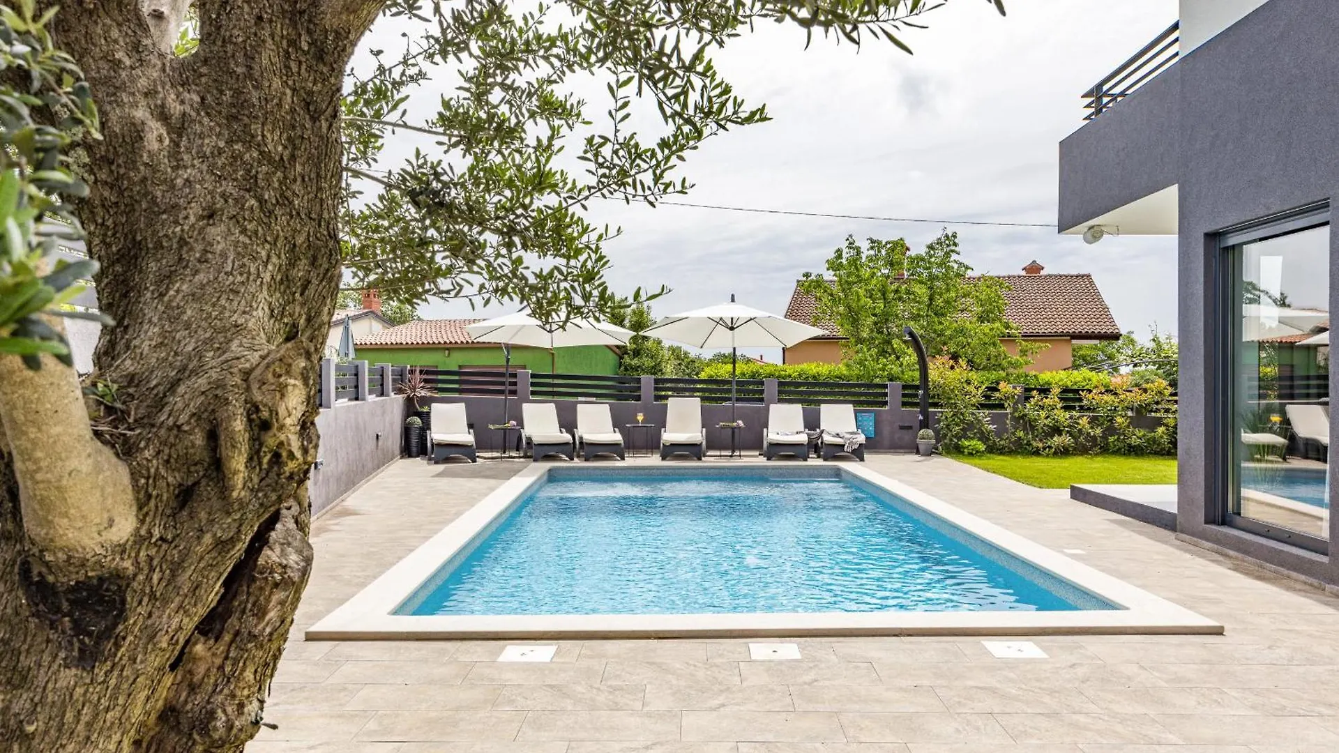 Villa Kali Near Pula For 8 People With Fitness & Sea View - Pet Friendly  Krnica